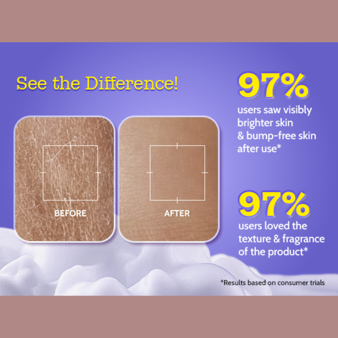 Glow Boost Exfoliating Body Wash - Remove Tan & Brighten-up Skin in 1st use