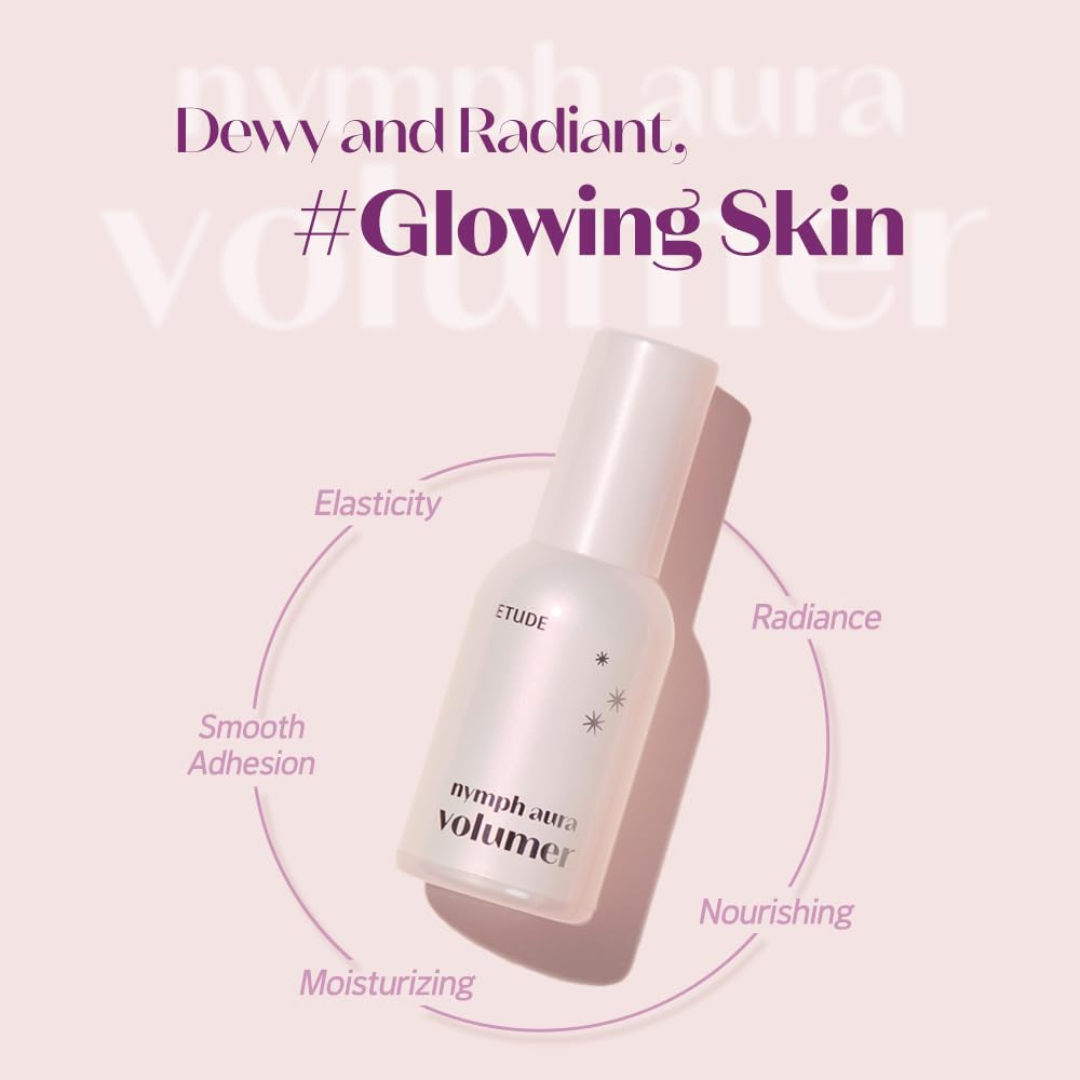 Etude Nymph Aura Volumer – Hydrating Glow Serum for Dewy, Plump & Radiant Skin