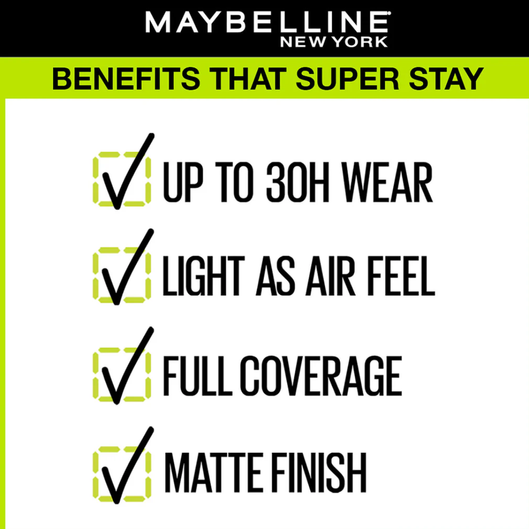 Maybelline 30hour Active Wear Foundation.