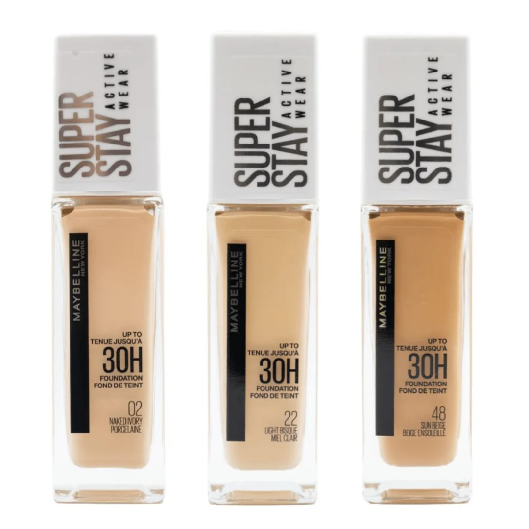 Maybelline 30hour Active Wear Foundation.
