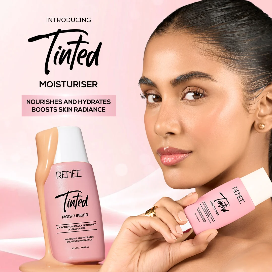 All In One Tinted Moisturizer I Skincare, Hydration and Coverage for daily wear I Perfect for Radiance And Dewy Look