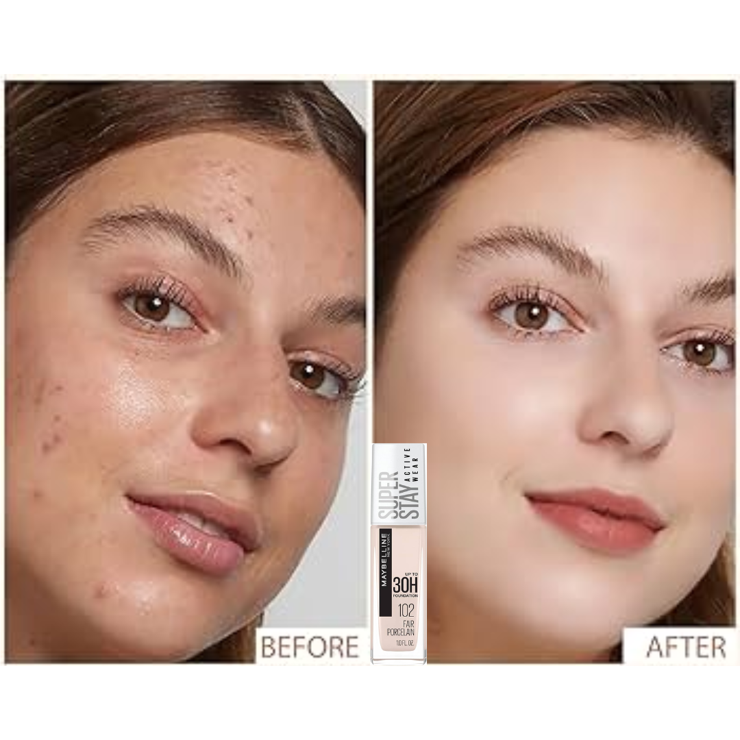 Maybelline 30hour Active Wear Foundation.