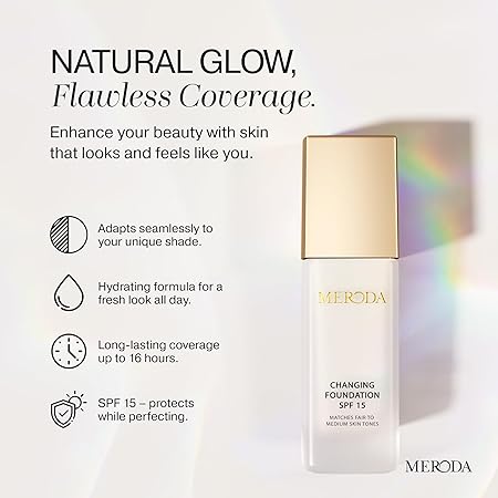 Meroda Color Changing Foundation