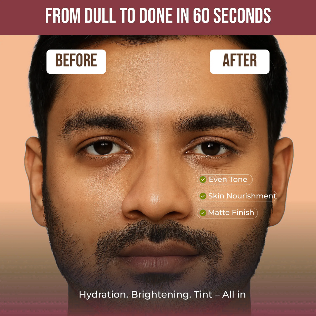 All In One Tinted Moisturizer I Skincare, Hydration and Coverage for daily wear I Perfect for Radiance And Dewy Look