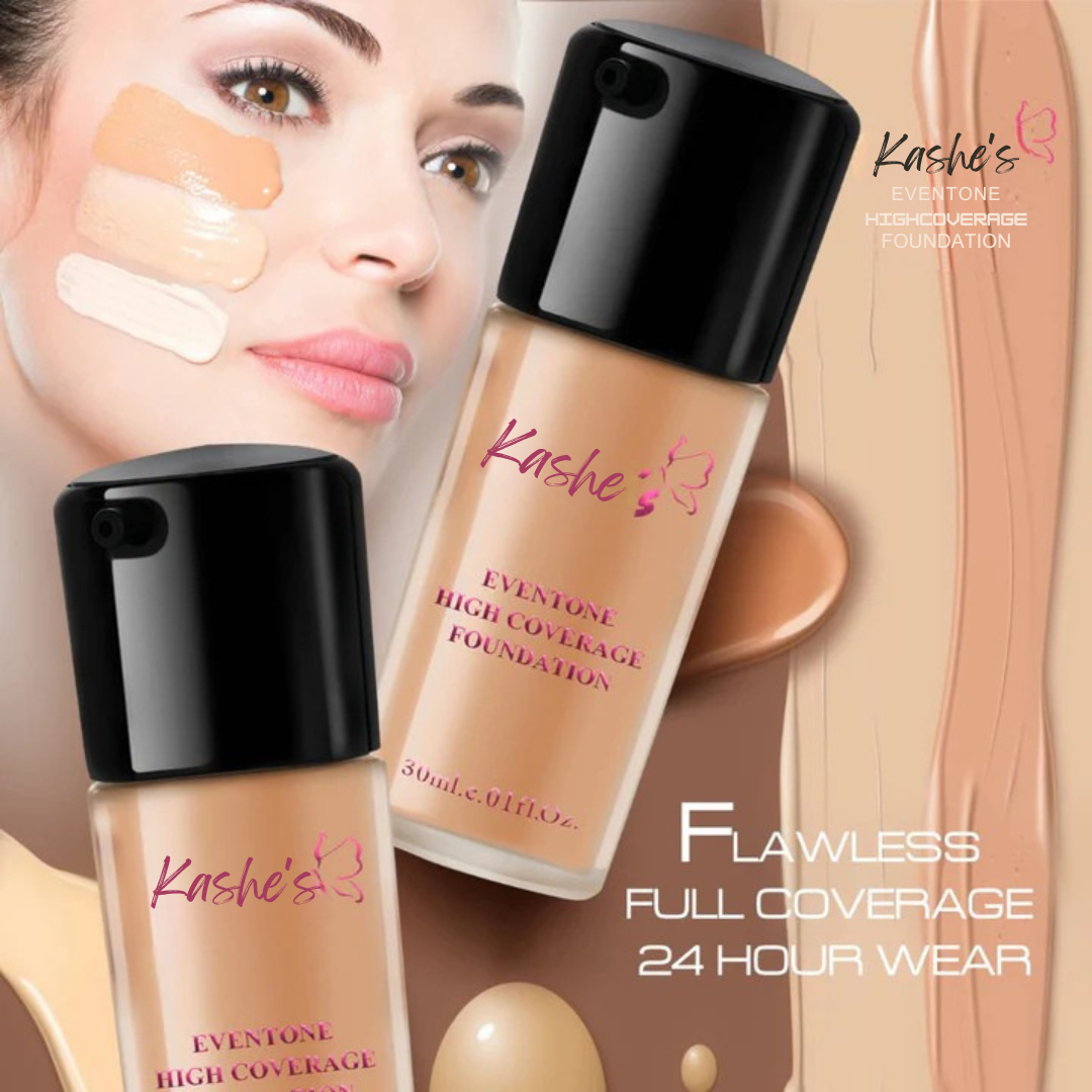 Dream Duo Kashe Eventone High Coverage Foundation with Setting Spray