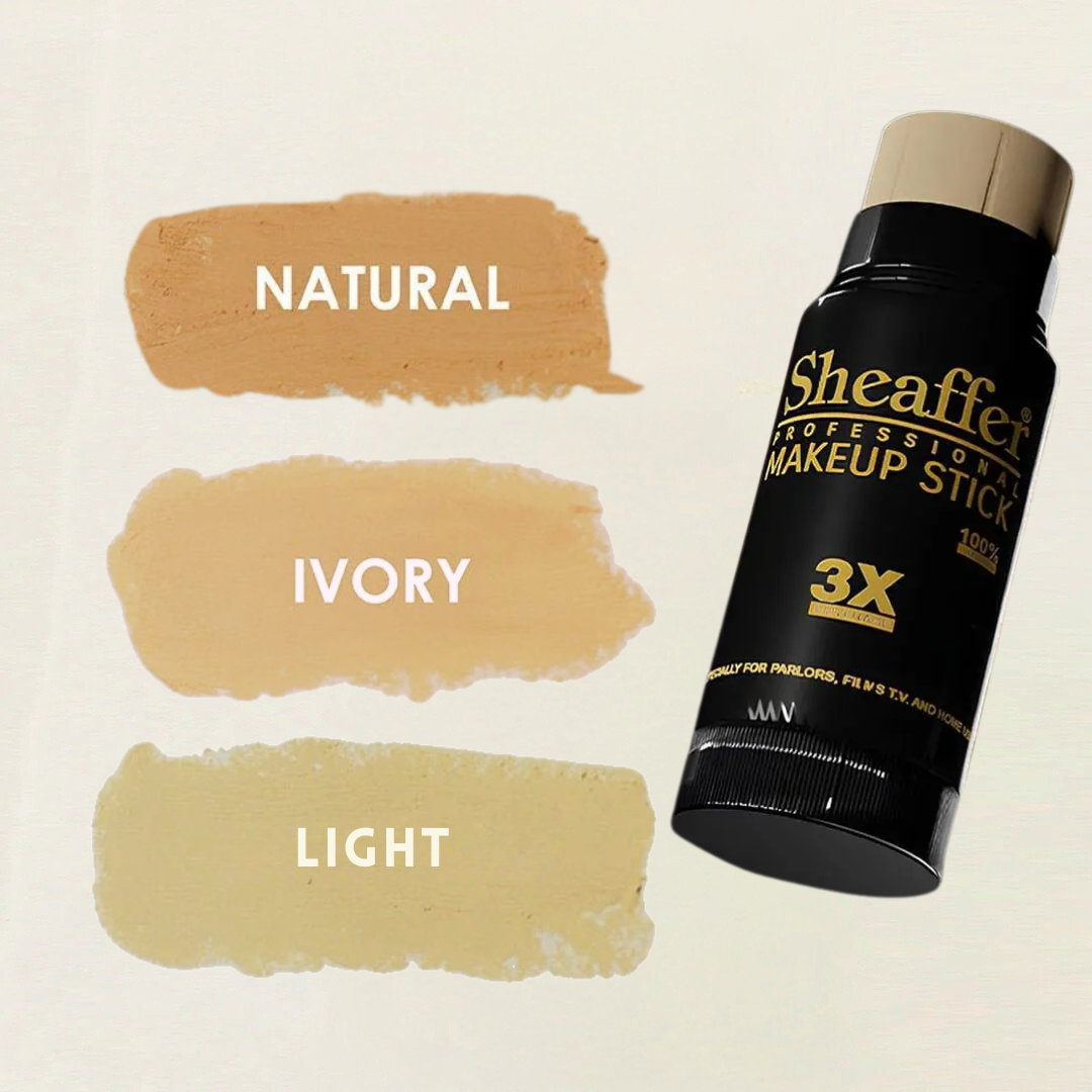 Sheaffer Stick Foundation - 3X Coverage, Zero Effort
